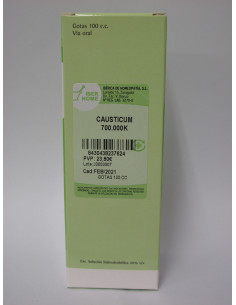 CAUSTICUM 700000K - GOTAS 100CC. 2