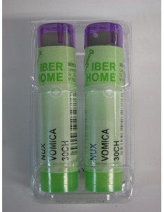 NUX VOMICA 30CH - DOBLE TUBO