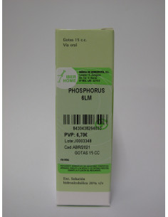 PHOSPHORUS 6LM - GOTAS 15CC.