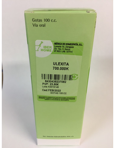 ULEXITA 700000K - GOTAS 100CC.