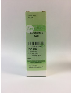 PHOSPHORUS 12LM - GOTAS 15CC.