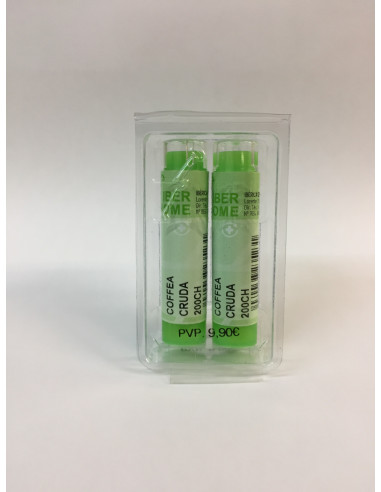 COFFEA CRUDA 200CH - DOBLE TUBO