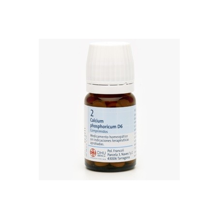 Sal de Schüssler nº2 Calcium phosphoricum D6 80 comp. DHU Sal de Schüssler nº2 Calcium phosphoricum D6 80 comp. DHU