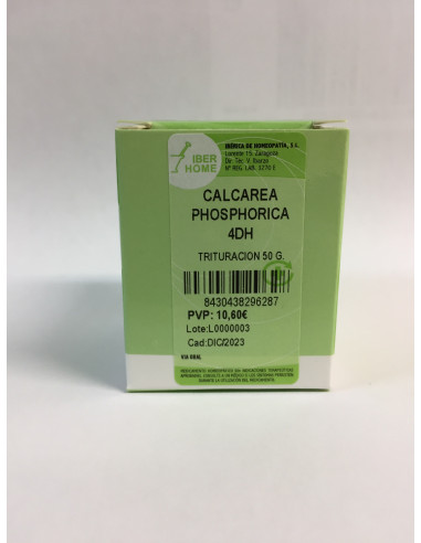 CALCAREA PHOSPHORICA 3DH - TRITURACION 50 g