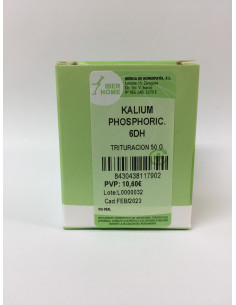 KALIUM PHOSPHORICUM 6DH - TRITURACION 50 g
