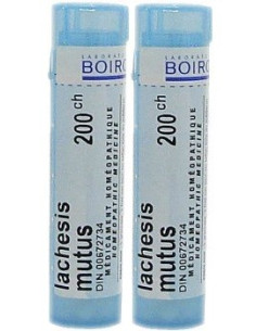 LACHESIS MUTUS 200CH - DOBLE TUBO