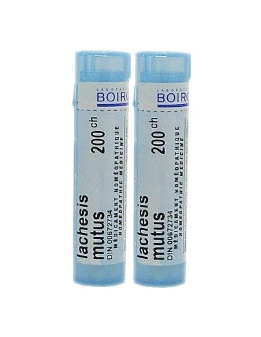 LACHESIS MUTUS 200CH - DOBLE TUBO
