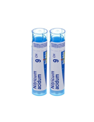 Acidum nitricum 9CH doble tubo Boiron