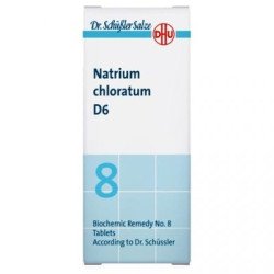 Sal de Schüssler nº8 Natrium chloratum D6 80 comp. DHU