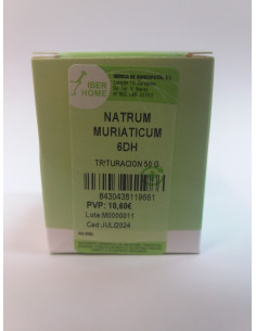NATRUM MURIATICUM 6DH - TRITURACION 50 g