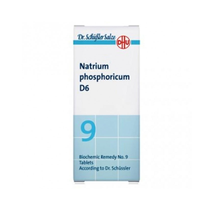 Sal de Schüssler nº9 Natrium phosphoricum D6 80 comp. DHU
