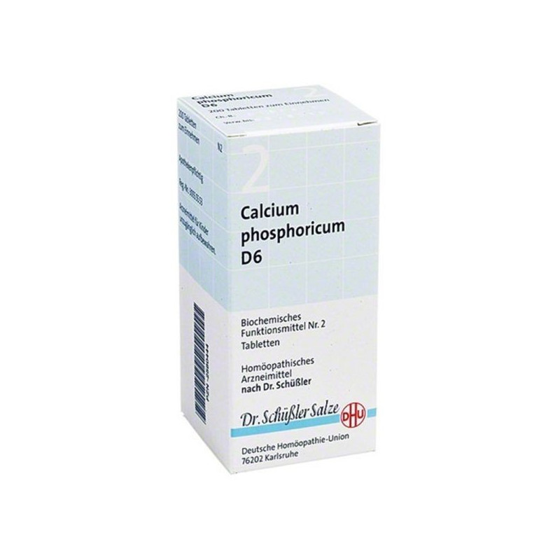 Sal de Schüssler nº2 Calcium phosphoricum D6 80 comp. DHU