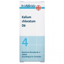 Sal de Schüssler nº4 Kalium chloratum D6 80 comp. DHU