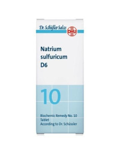 Sal de Schüssler nº10 Natrium sulfuricum D6 80 comp. DHU