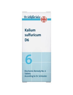 Sal de Schüssler nº6 Kalium sulfuricum D6 80 comp. DHU