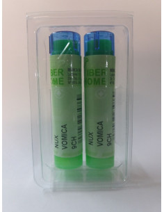 NUX VOMICA 9CH - DOBLE TUBO