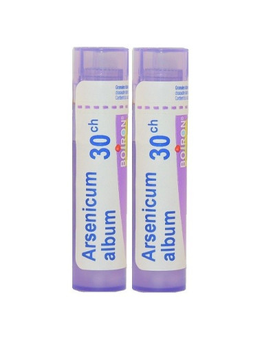 Arsenicum album 30CH doble tubo Boiron