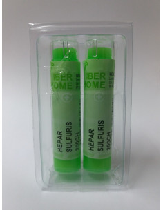 HEPAR SULFURIS 200CH - DOBLE TUBO