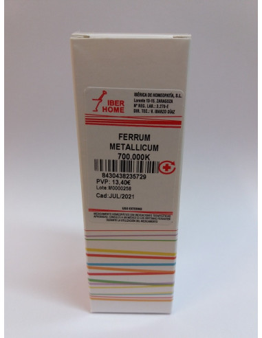 FERRUM MET ( Hierro) 700000K - GEL 50 g