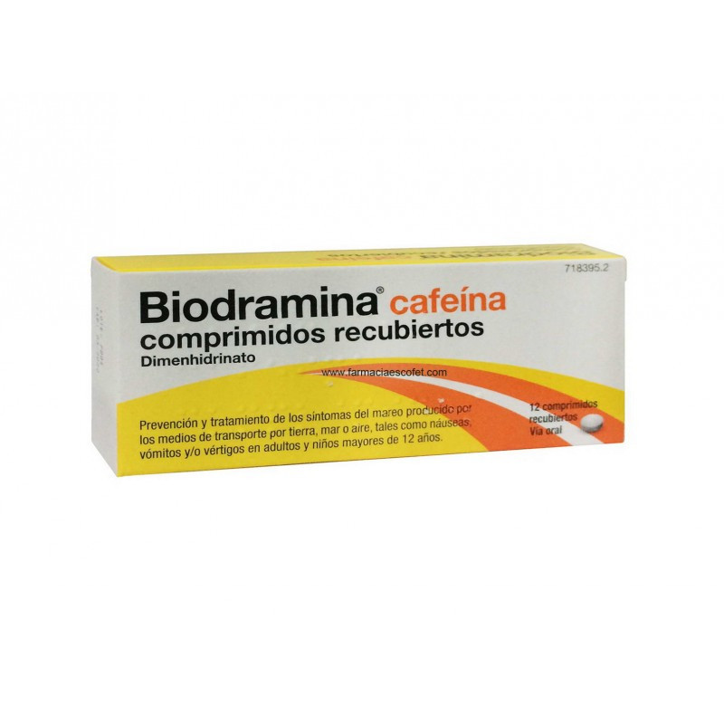 Biodramina Cafeína