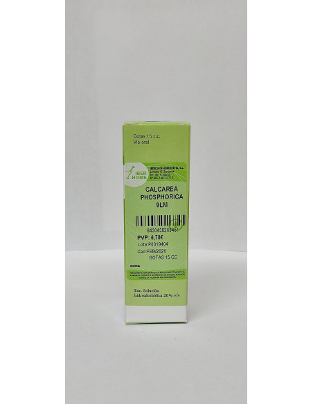 CALCAREA PHOSPHORICA 9LM - GOTAS 15CC.