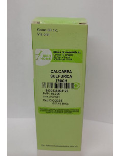 CALCAREA SULFURICA 170CH - GOTAS 60CC.