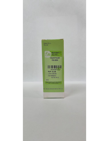 CAUSTICUM 700000K - GOTAS 30CC.