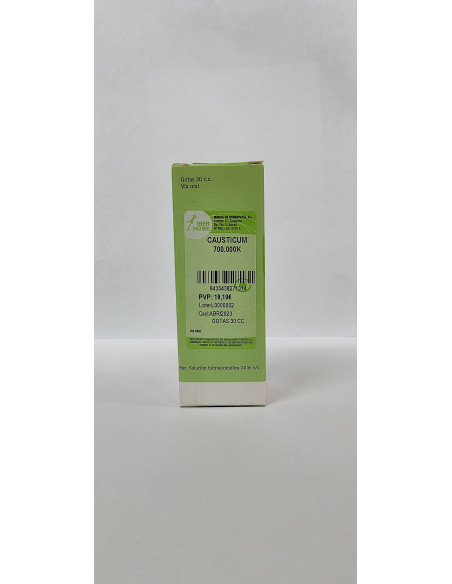 CAUSTICUM 700000K - GOTAS 30CC.