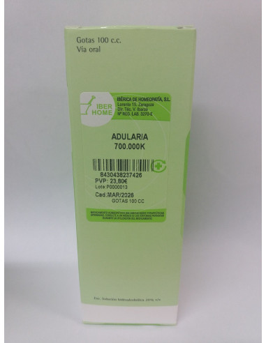 ADULARIA 700000K - GOTAS 100CC.