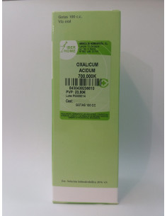 OXALICUM ACIDUM 700000K - GOTAS 100CC.