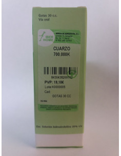 CUARZO 700000K - GOTAS 30CC.