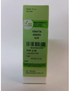 IGNATIA AMARA 6LM - GOTAS 15CC.
