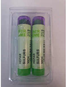 HEPAR SULFURIS 30CH - DOBLE TUBO