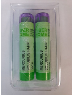 MERCURIUS SOLUBILIS 30CH - DOBLE TUBO