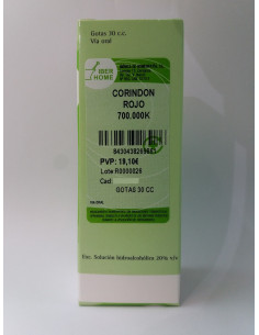 CORINDON ROJO 700000K - GOTAS 30CC.