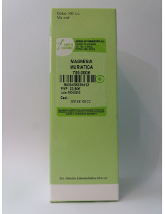 MAGNESIA MURIATICA 700000K - GOTAS 100CC.