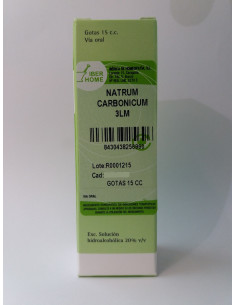 NATRUM CARBONICUM 3LM - GOTAS 15CC.