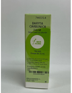 BARYTA CARBONICA 24LM - GOTAS 15CC.