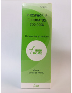 PHOSPHORUS TRIIODATUS 700000K - GOTAS 100CC.