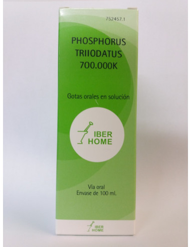 PHOSPHORUS TRIIODATUS 700000K - GOTAS 100CC.
