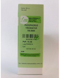 PHOSPHORUS TRIIODATUS 700000K - GOTAS 30CC.
