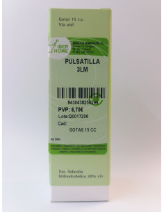 PULSATILLA 3LM - GOTAS 15CC.