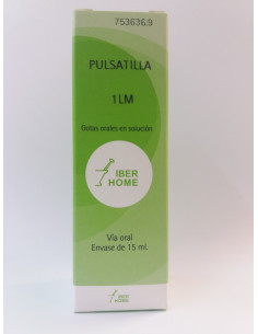 PULSATILLA 1LM - GOTAS 15CC.