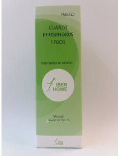 CUARZO PHOSPHORUS 170CH - GOTAS 60CC.RANULOS