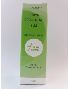 THUYA OCCIDENTALIS 6LM - GOTAS 15CC.