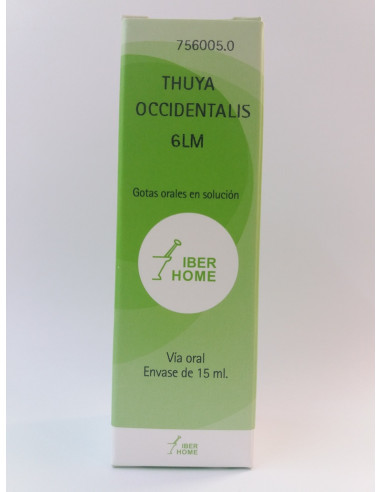 THUYA OCCIDENTALIS 6LM - GOTAS 15CC.