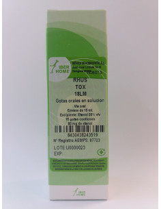 RHUS TOX 18LM - GOTAS 15CC.