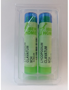 LYCOPODIUM CLAVATUM 9CH - DOBLE TUBO