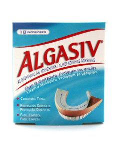 Algasiv 18 almohadillas adhesivas inferiores
