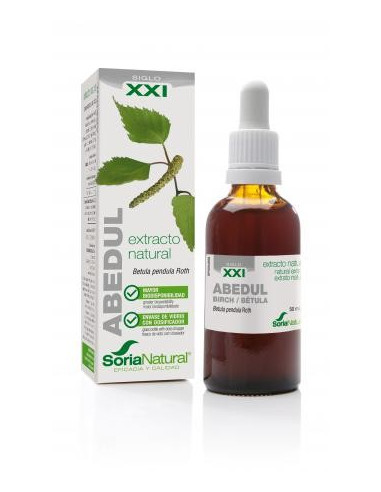 Extracto fluido glicerinado de Abedul 50ml Soria Natural